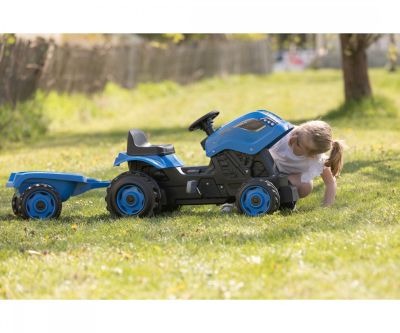 Детски трактор с педали и ремарке Farmer XL Smoby 7600710129