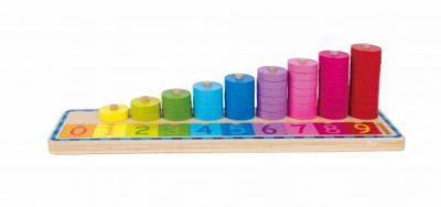 Дървена низанка за броене Tooky Toy TKJH851