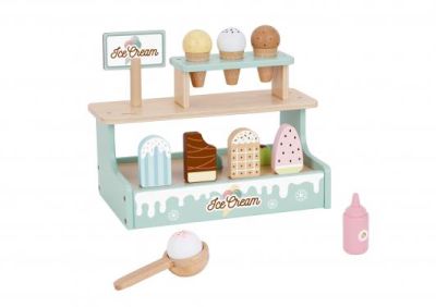 Дървен магазин за сладолед Tooky Toy TJ119
