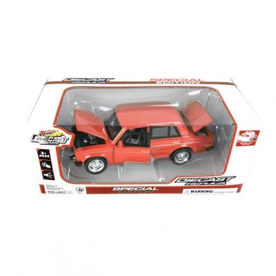 Метална кола Lada 2106 със светлини и звуци - red 1:32 