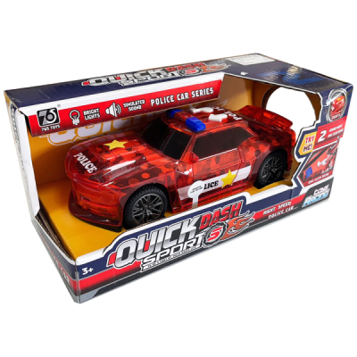 Детска полицейска кола с интериорно осветление