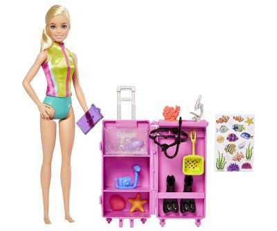 Кукла Barbie морски биолог Mattel HMH26 