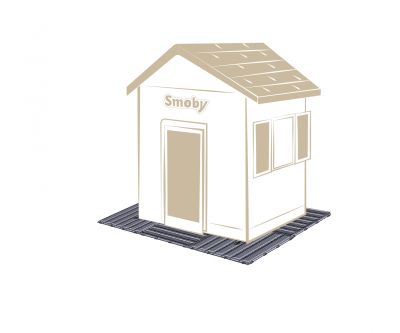 Комплект от 6 плочи 45 х 45 см Smoby 7600810907