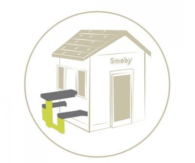 Маса за пикник за къща за игра Smoby 7600810920