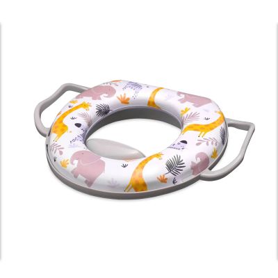 Мека седалка за тоалетна чиния LORELLI GREY ANIMALS