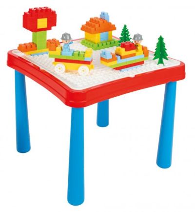 Детска маса с конструктор и два стола Pilsan 03477