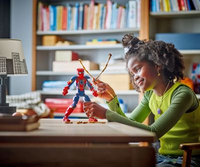 Конструктор LEGO Marvel Avengers 76298 Фигура за изграждане на Железния Спайдърмен