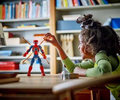 Конструктор LEGO Marvel Avengers 76298 Фигура за изграждане на Железния Спайдърмен