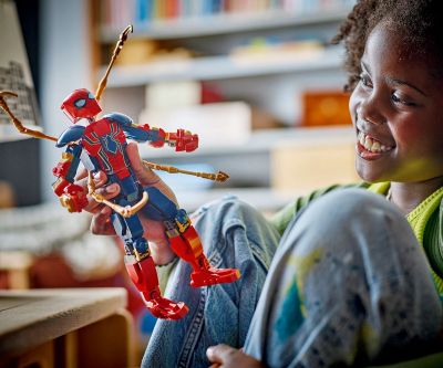 Конструктор LEGO Marvel Avengers 76298 Фигура за изграждане на Железния Спайдърмен