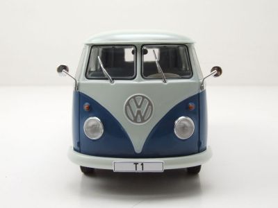 Метален бус Volkswagen T1 - 1960 WHITE BOX 124179