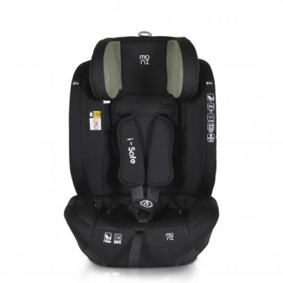 Стол за кола с ISOFIX I-SAFE ЗЕЛЕН