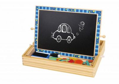 Двустранна магнитна дъска пъзел Tooky Toy TF849