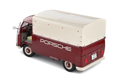 Метален бус Volkswagen T1 Pick-Up Porsche Service 1950 SOLIDO 1:18 - 1806707