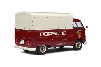 Метален бус Volkswagen T1 Pick-Up Porsche Service 1950 SOLIDO 1:18 - 1806707