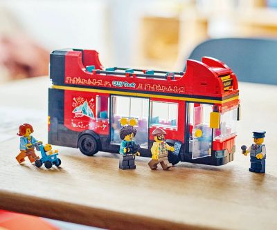 Конструктор LEGO City 60407 Червен двуетажен автобус за обиколка