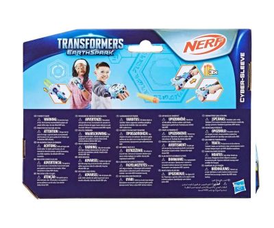 Nerf Трансформърс EarthSpark Cyber Бластер за ръка Hasbro F8441