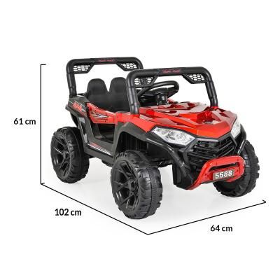 Акумулаторен джип 5588 FAST UTV червен металик