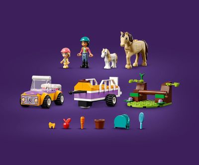 Конструктор LEGO Friends 42634 Ремарке за кон и пони
