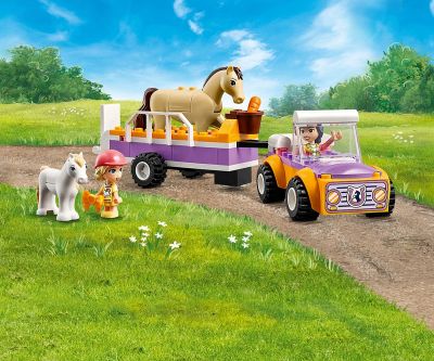Конструктор LEGO Friends 42634 Ремарке за кон и пони