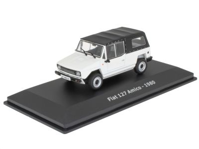 Метална кола Fiat 127 Amico 1980 Hachette 1:43 - ABADD126