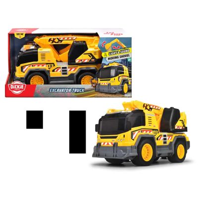 Камион багер със звук и светлина DICKIE 203306026