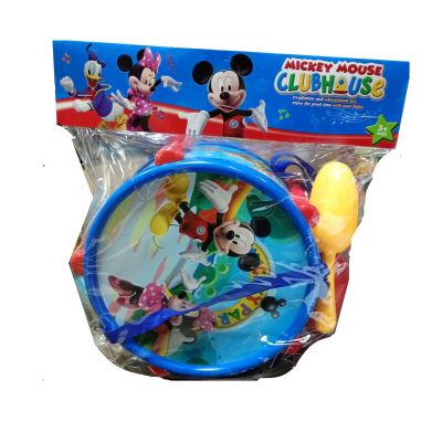 Детски барабан с палки Mickey Mause