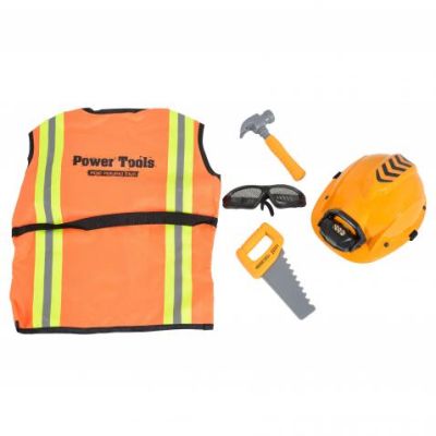 Детски Комплект с жилетка, каска и инструменти Т022