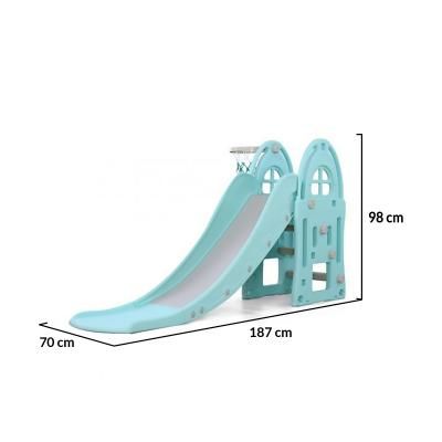 Детска пързалка с баскетболен кош Garden Verena, син - 18017