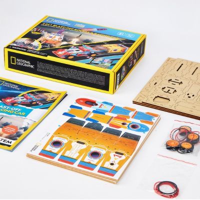 Пъзел 3D National Geographic Rocket & Racing Car CubicFun DS1099h 