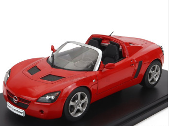 Метален автомобил Opel Speedster Orange 2001 Edicola 1/24