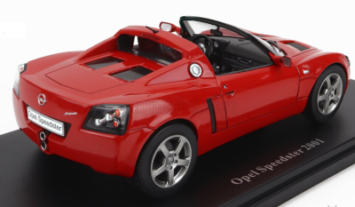 Метален автомобил Opel Speedster Orange 2001 Edicola 1/24