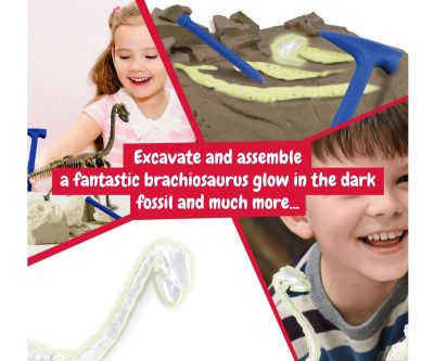 Образователна игра Разкопки на вкаменелости Брахиозавър Science4you 80004809