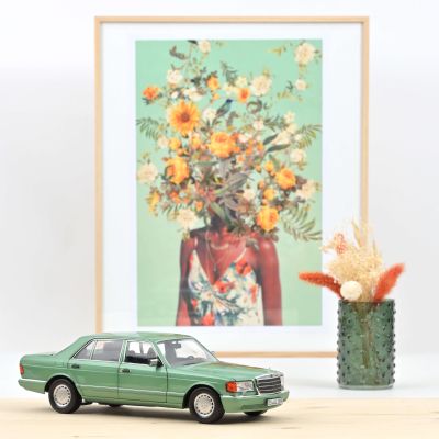 Метална кола Mercedes-Benz 560 SEL 1991 Norev 1:18 - 183469