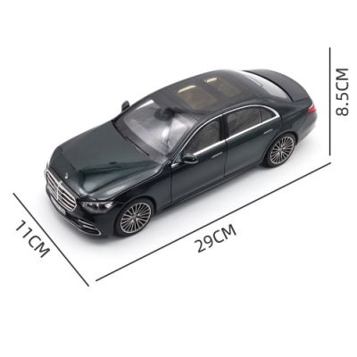 Метална кола Mercedes S-Class AMG Line 2021 Black Metallic Norev 1:18 - 183802