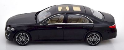 Метална кола Mercedes S-Class AMG Line 2021 Black Metallic Norev 1:18 - 183802