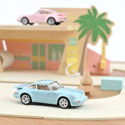 Металeн автомобил Porsche 911 Turbo 1978 Blue Jet-car 1/43 Norev 750053