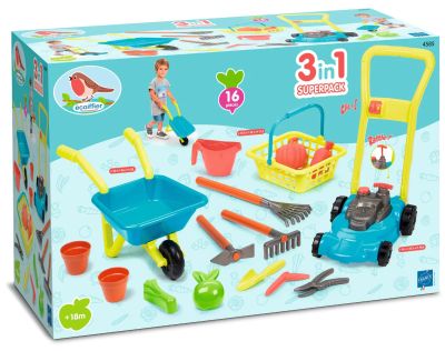 Градински супер сет 3в1 Ecoiffier 7600004585