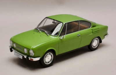 Метална кола Skoda 110R Green 1959 WHITE BOX 124227