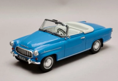 Метална кола Skoda Felicia Cabriolet 1970 WHITE BOX 124228