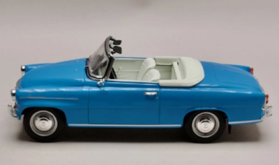 Метална кола Skoda Felicia Cabriolet 1970 WHITE BOX 124228