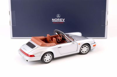 Метална кола Porsche 911 Carrera 2 Cabriolet 1990 Norev 1:18 - 187330