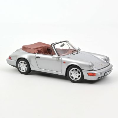 Метална кола Porsche 911 Carrera 2 Cabriolet 1990 Norev 1:18 - 187330