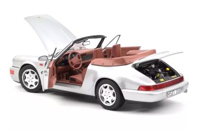 Метална кола Porsche 911 Carrera 2 Cabriolet 1990 Norev 1:18 - 187330