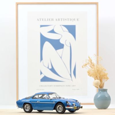 Метална кола Renault Alpine A110 1600S 1972 Norev 1:18 - 185307