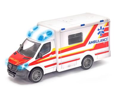 Линейка със звук и светлина Mercedes-Benz Sprinter Majorette 213712001038