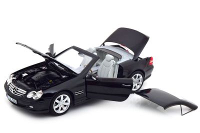 Метална кола Mercedes-Benz SL 500 2003 Norev 1:18 - 183840