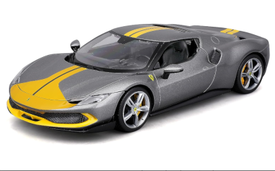 Метална кола Ferrari 296 GTB Assetto Fiorano Bburago 1:18  