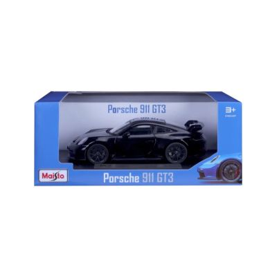 Метална колa Porsche 911 GT3 2022 Maisto 1:18 - 36458 black