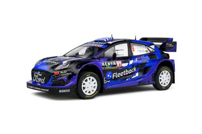 Метален автомобил FORD PUMA RALLY 1 #9 SERDERIDIS /MICLOTTE RALLY KENYA 2022 SOLIDO 1:18 - 1809506