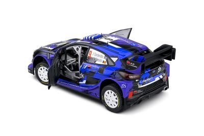Метален автомобил FORD PUMA RALLY 1 #9 SERDERIDIS /MICLOTTE RALLY KENYA 2022 SOLIDO 1:18 - 1809506